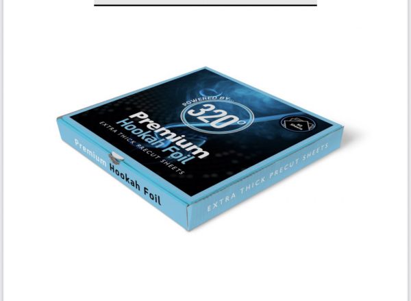 320 Pre Cut Foil – The Perfect Shisha Companion